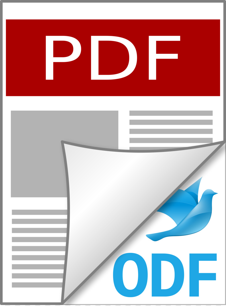 Format De Document Portable，Opendocument PNG