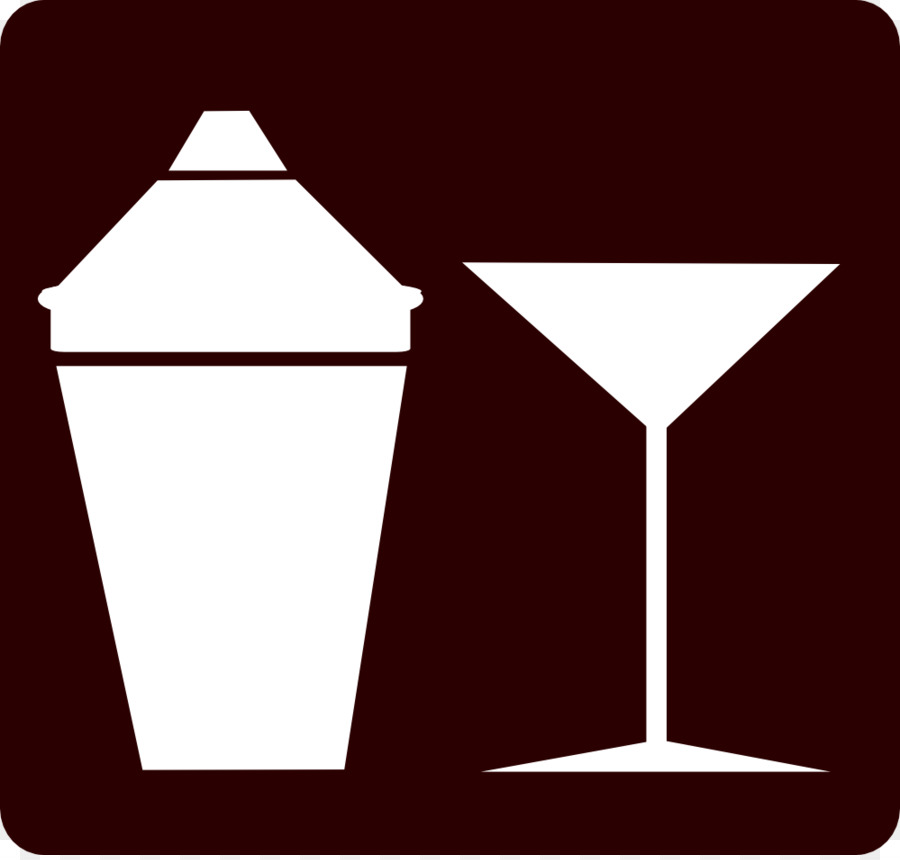 Shaker à Cocktails，Verre à Martini PNG