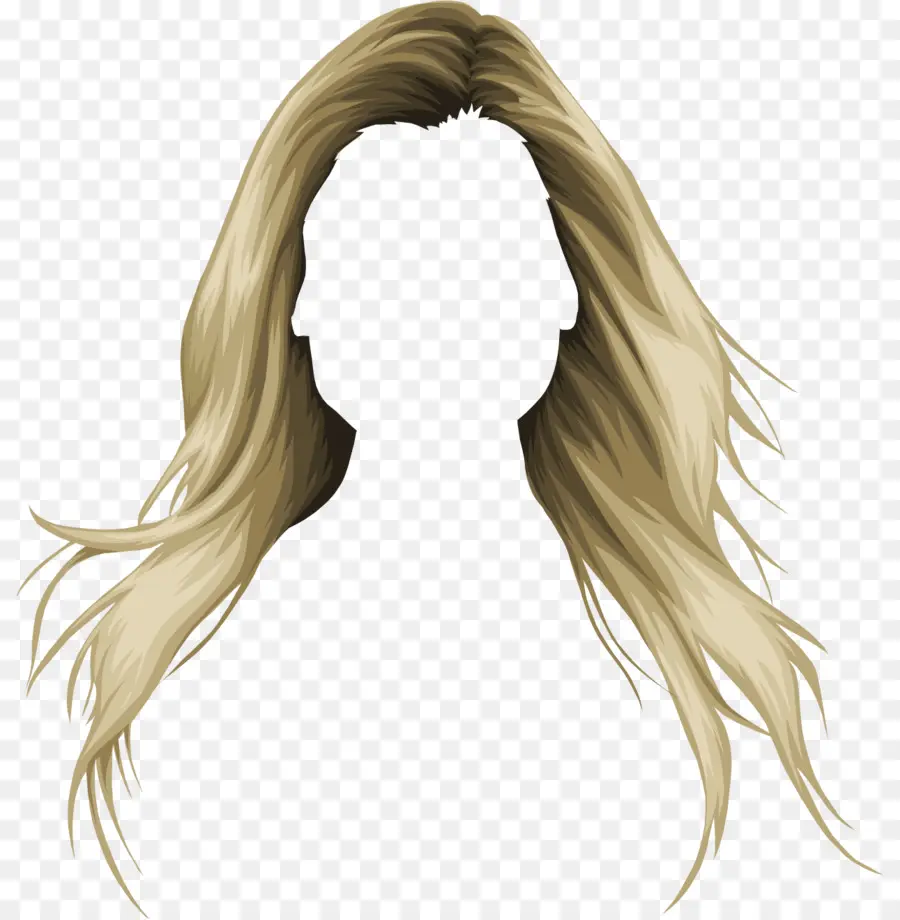 Cheveux Blonds，Style PNG