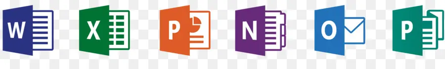 Icônes Microsoft Office，Mot PNG