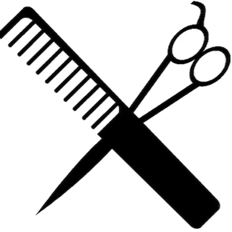 Peigne Et Ciseaux，Cheveux PNG