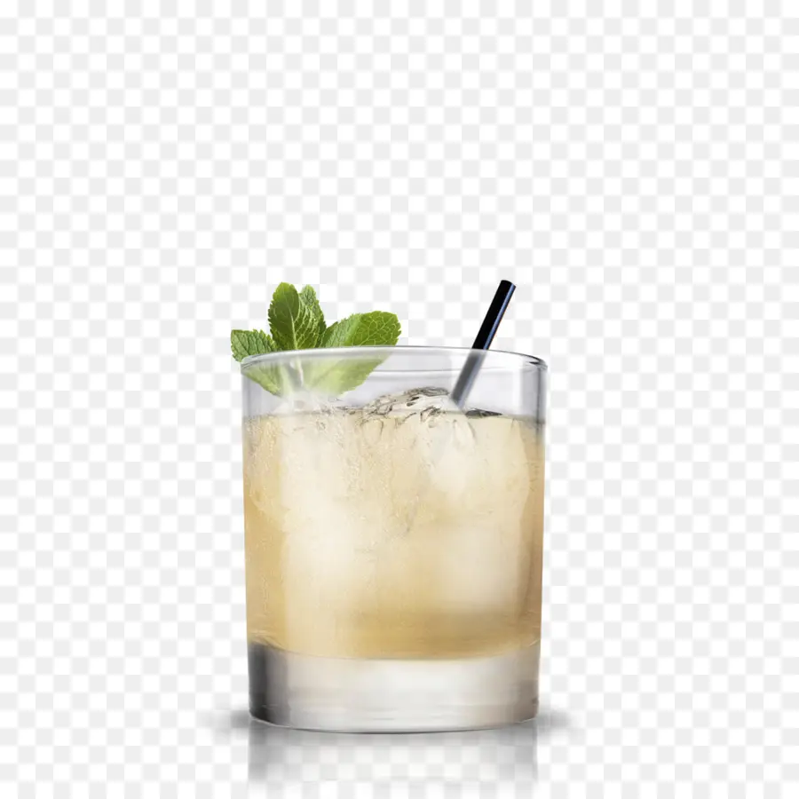 Cocktail à La Menthe，Verre PNG