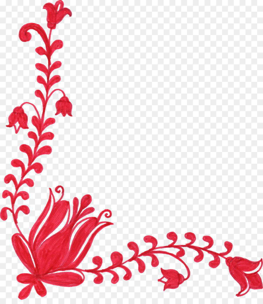 Floral Rouge，Fleurs PNG