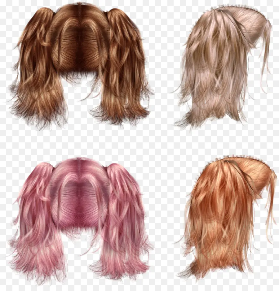 Styles De Cheveux，Perruques PNG