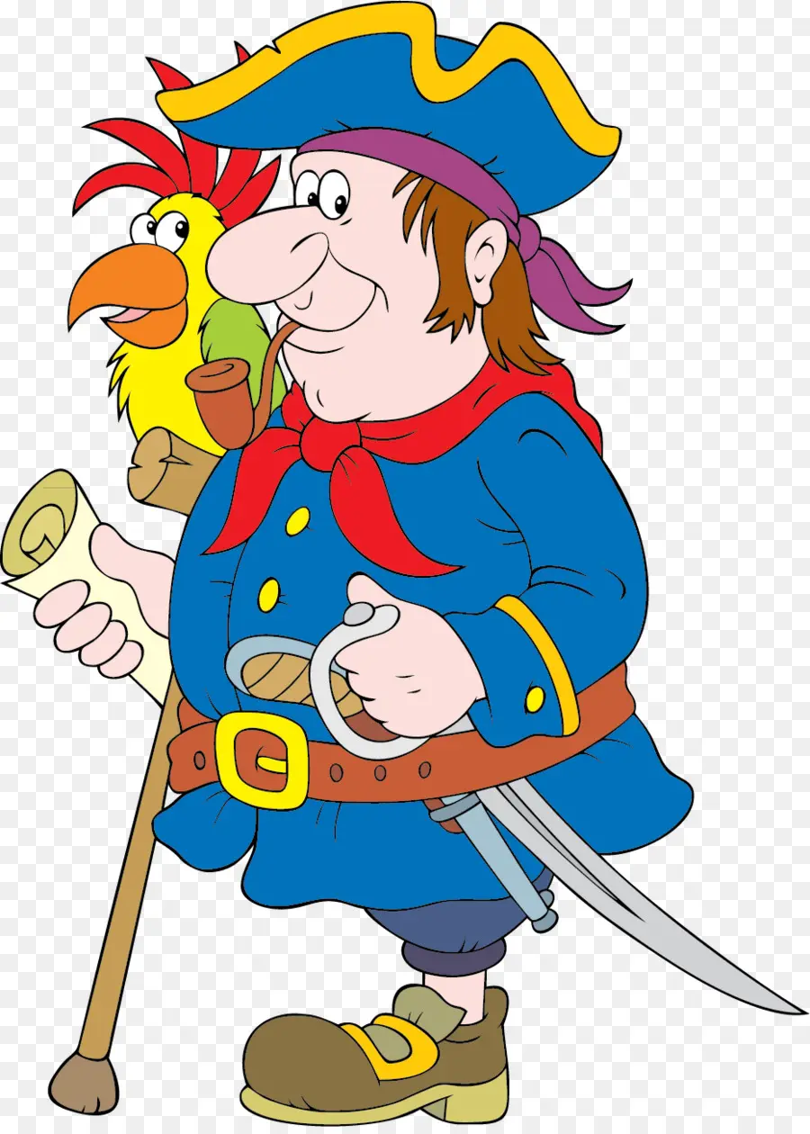 Pirate，Perroquet PNG