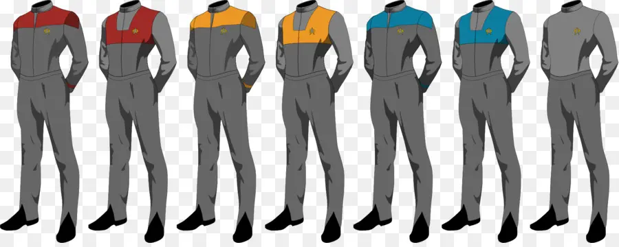 Uniformes De Starfleet，Science Fiction PNG