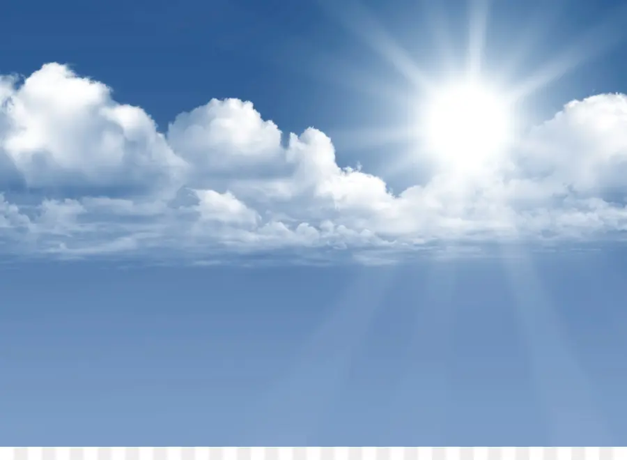 Soleil Et Nuages，Ciel PNG