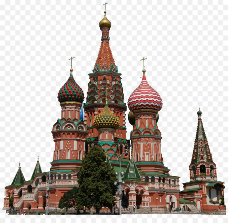 La Cathédrale Saint Basile，Kremlin De Moscou PNG