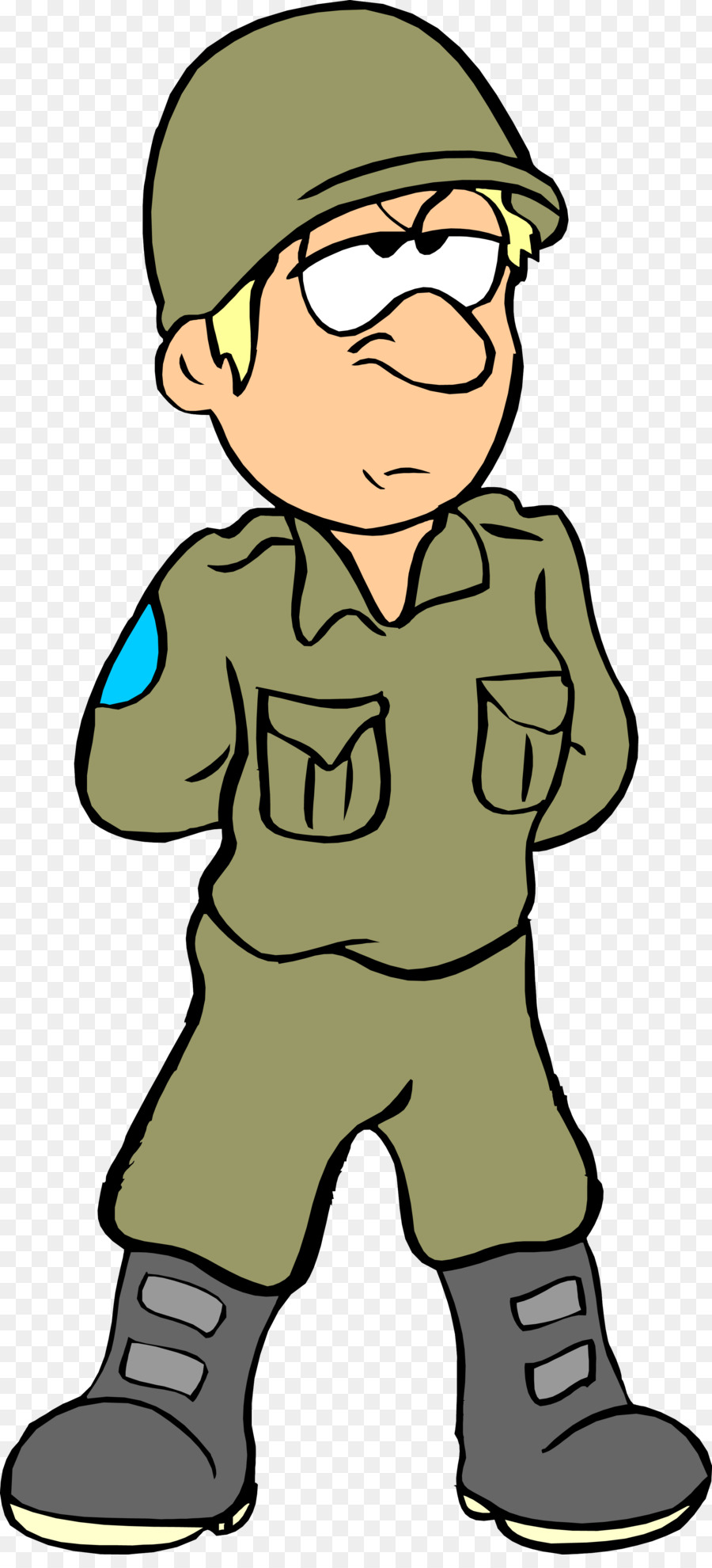 Soldat De Dessin Animé，Militaire PNG