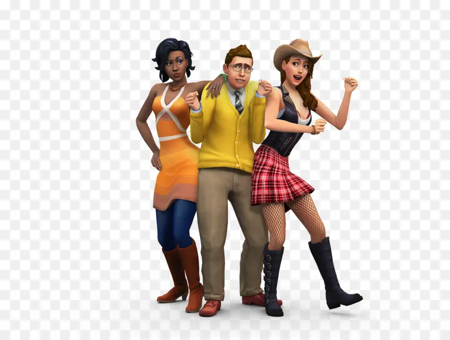 Personnages Sims，Sims PNG