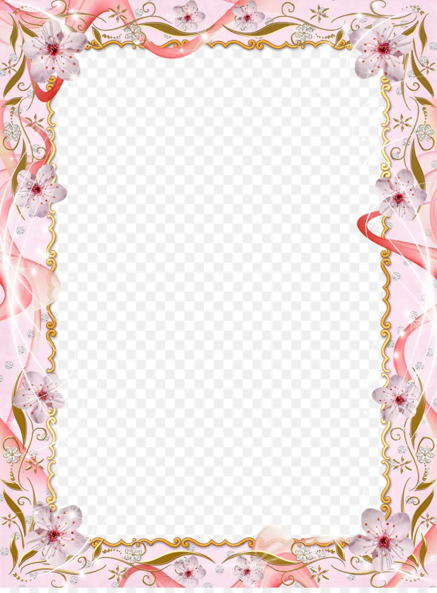 Cadre Floral，Fleurs PNG