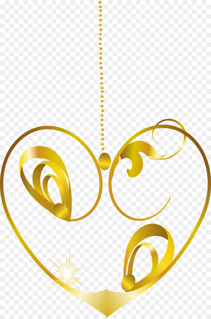 Coeurs D'or，Amour PNG