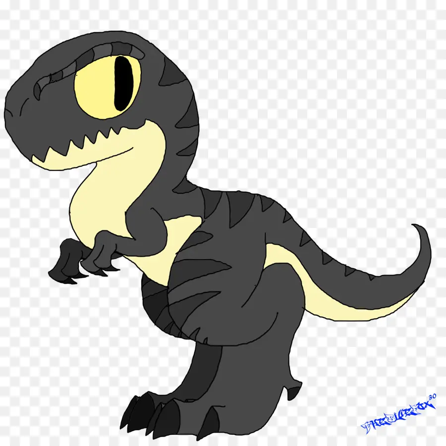 Dinosaure De Dessin Animé，Rapace PNG