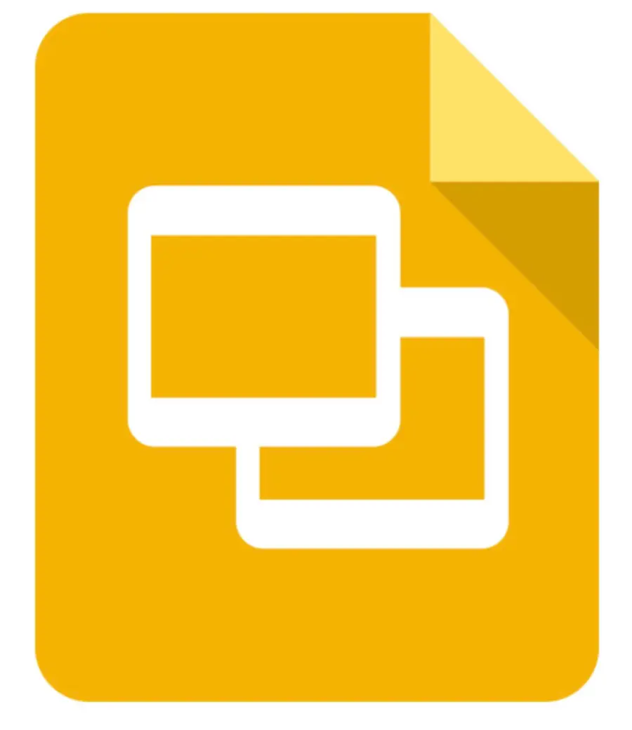 Icône Google slides，Présentation PNG