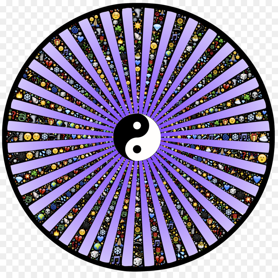 Mandala Yin Yang，Yin Yang PNG