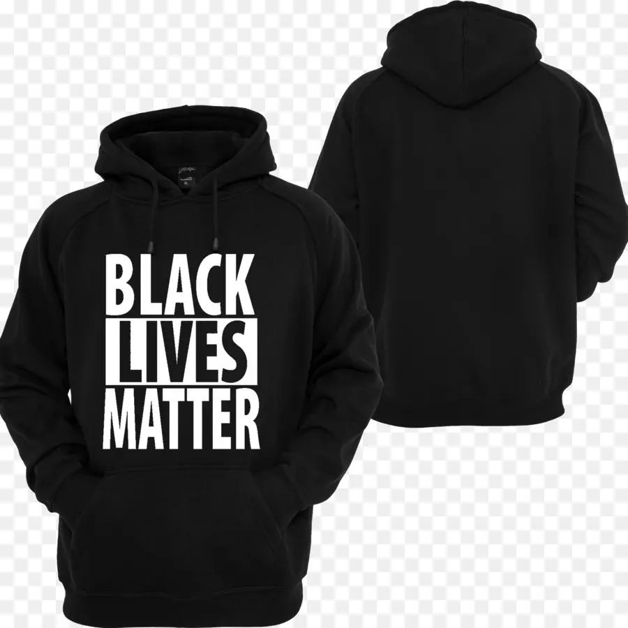 Sweat à Capuche Black Lives Matter，Sweat Shirt PNG