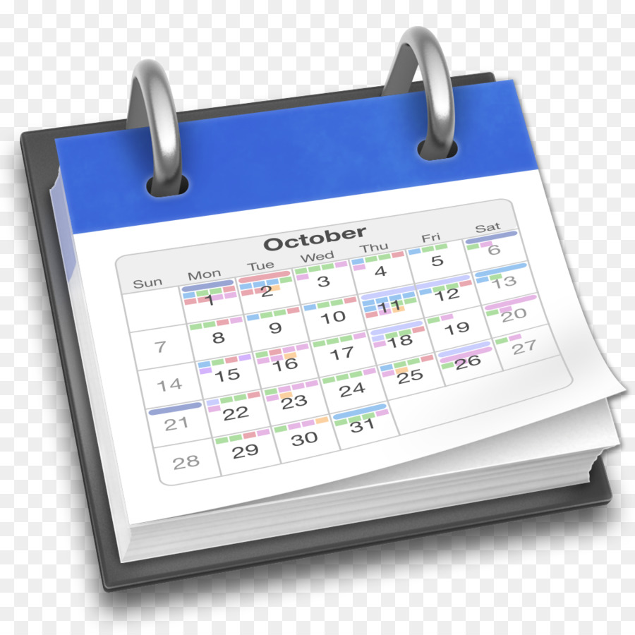 Calendrier D'octobre，Dates PNG