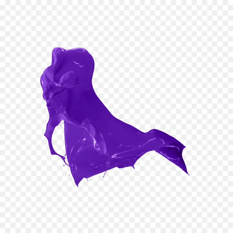 Éclaboussure De Peinture Violette，Peinture PNG