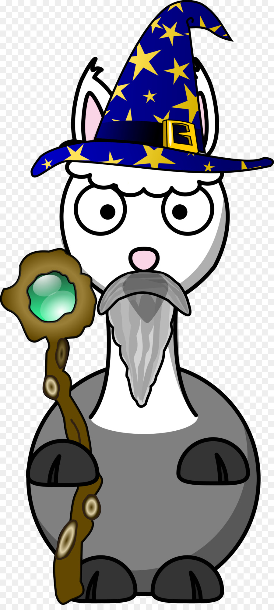 Lama Sorcier，Magicien PNG