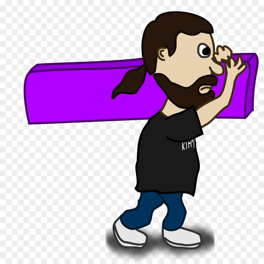 Homme De Dessin Animé，Barbe PNG