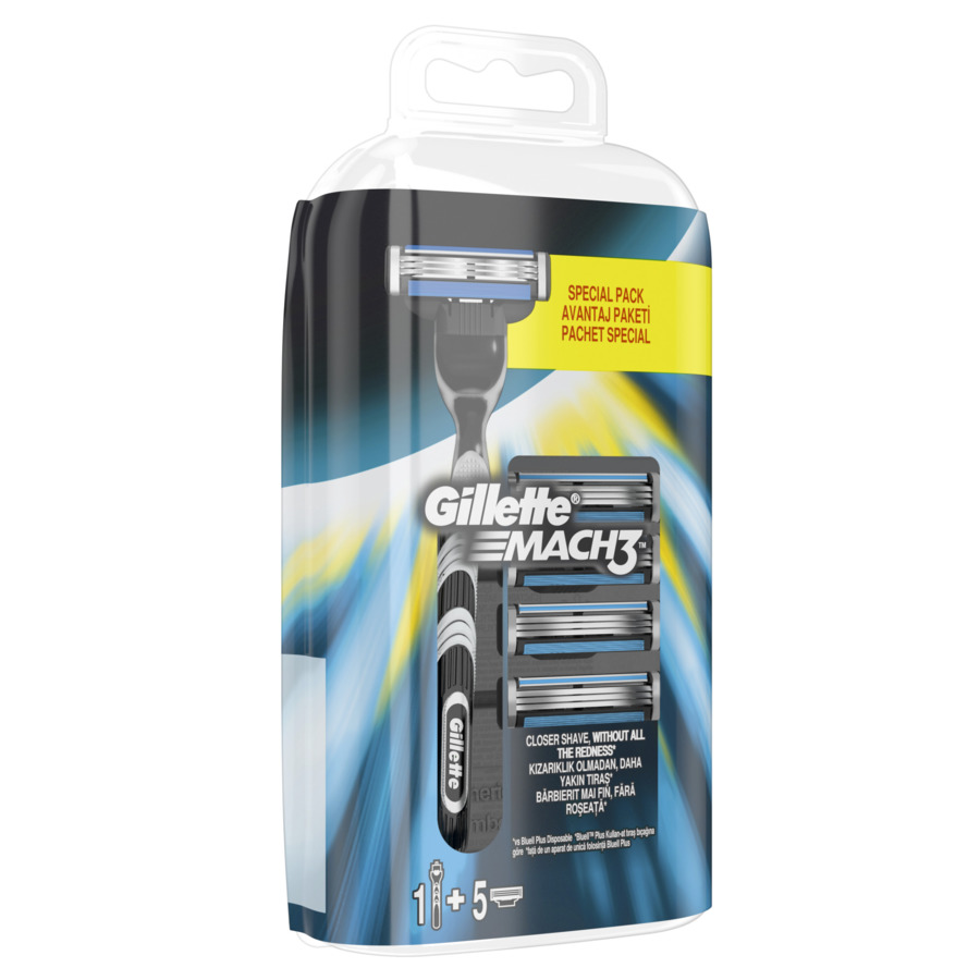 Rasoir，Gillette Mach3 PNG