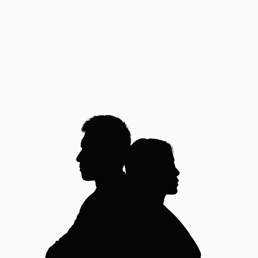 Silhouette Couple，Couple PNG