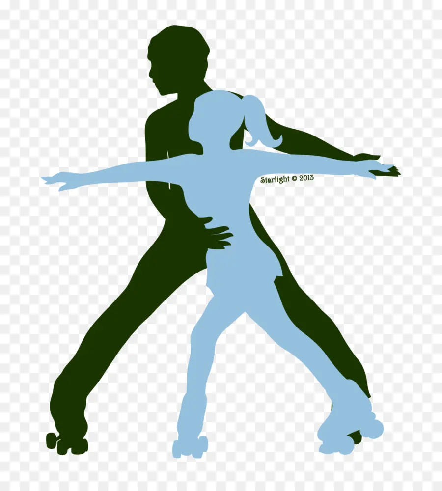 Silhouette De Patinage à Roulettes，Patinage PNG