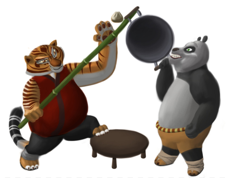 Kung Fu Panda，Tigre PNG