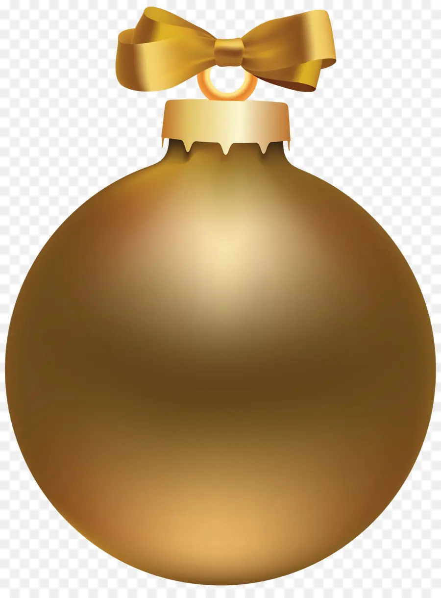 Ornement D'or，Noël PNG