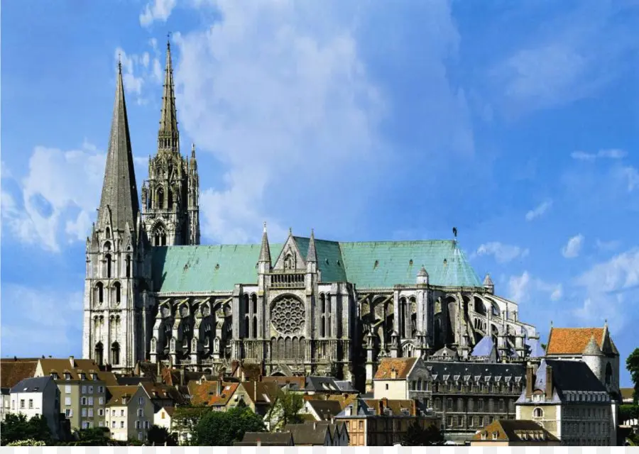 La Cathédrale De Chartres，Notredame De Paris PNG