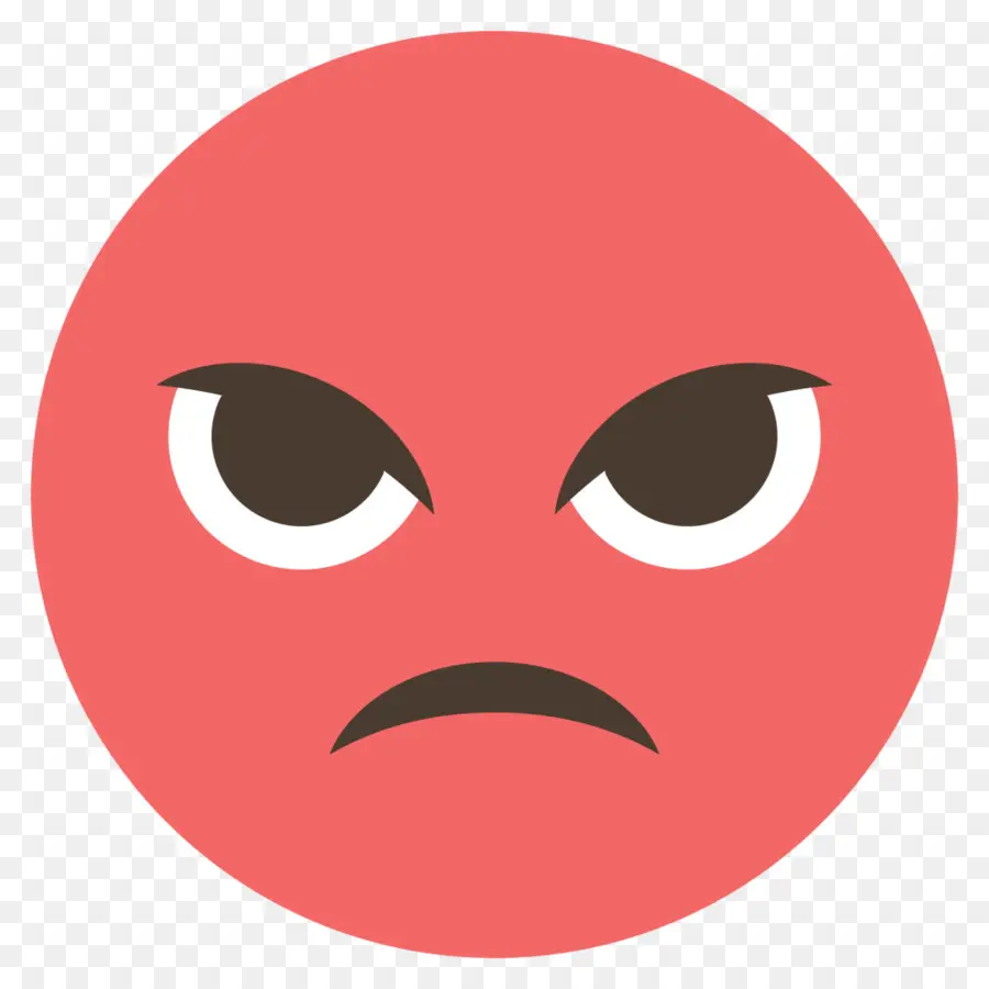 Emoji En Colère，Affronter PNG