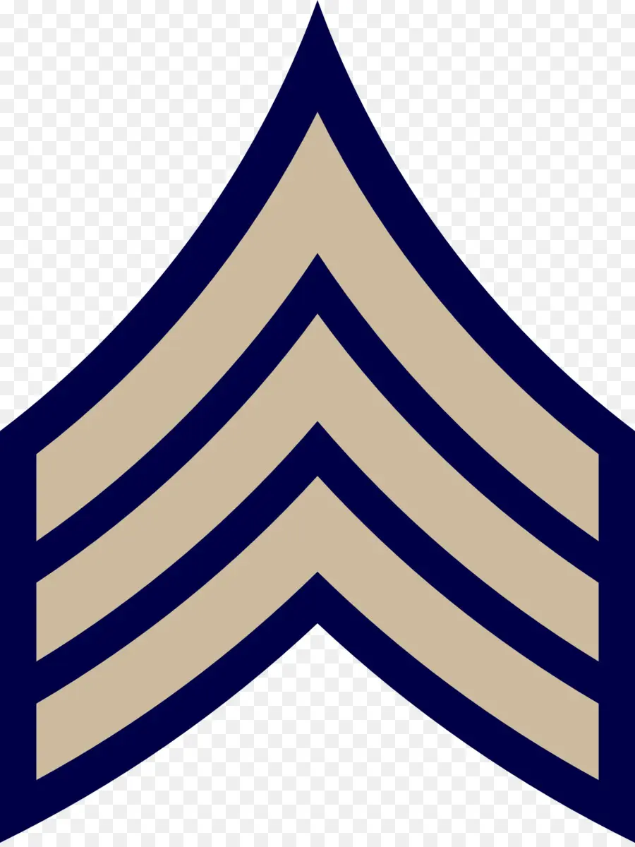 Le Sergent，Armée Des États Unis Rangs Insignia PNG