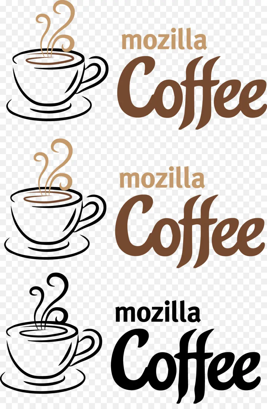 Logo Du Café，Mozilla PNG