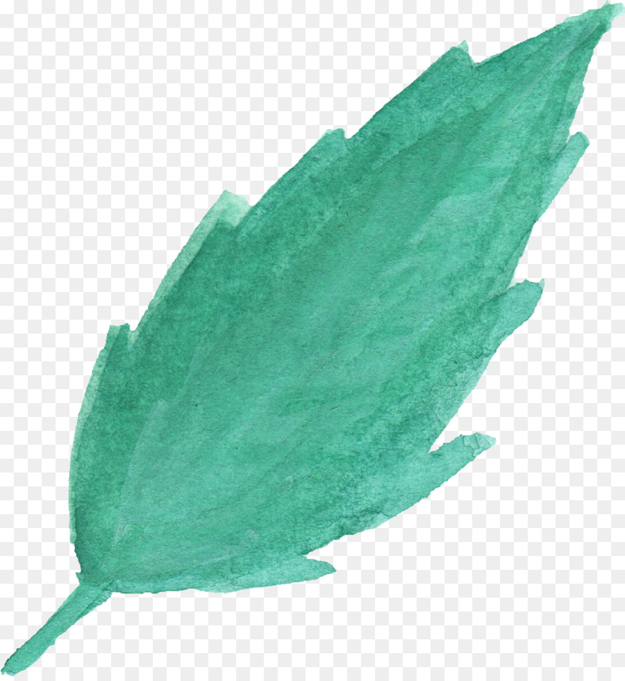 Feuille，La Peinture à L'aquarelle PNG