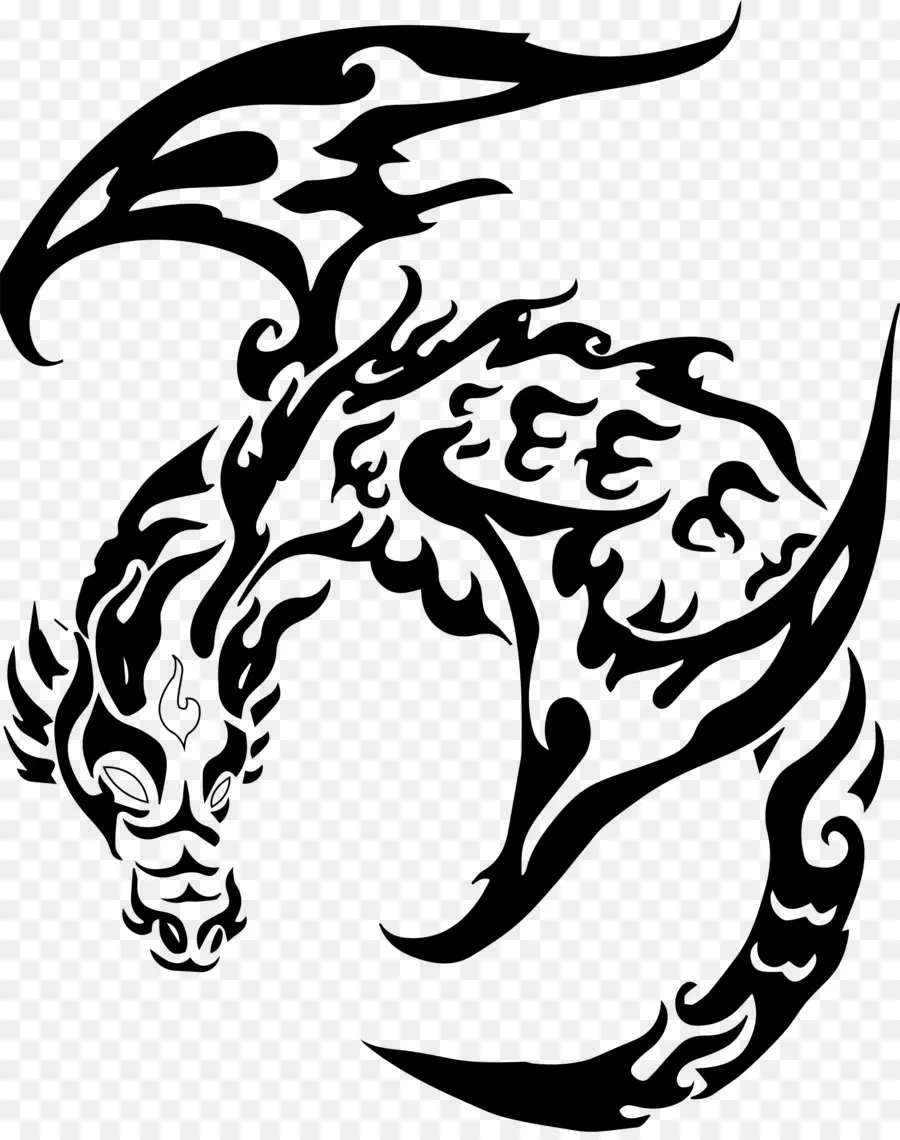 Dragon，Tatouage PNG