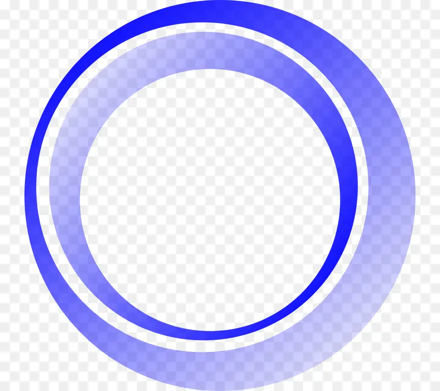 Cercle Bleu，Rond PNG