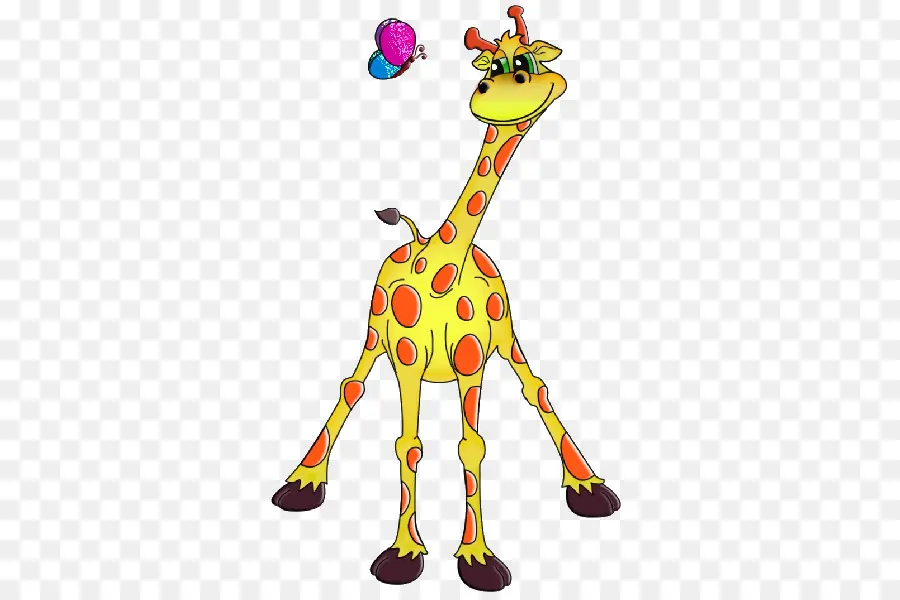 Girafe，Dessin Animé PNG