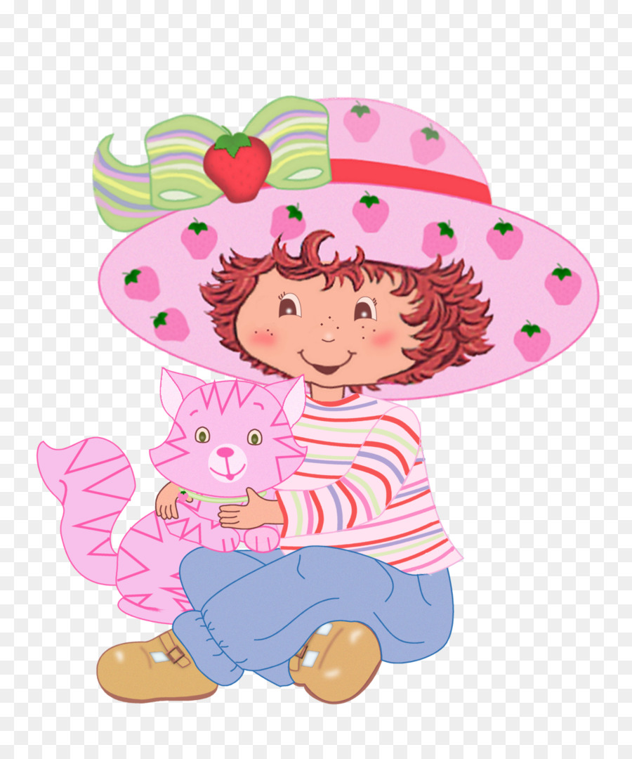 Shortcake Aux Fraises，Dessin Animé PNG