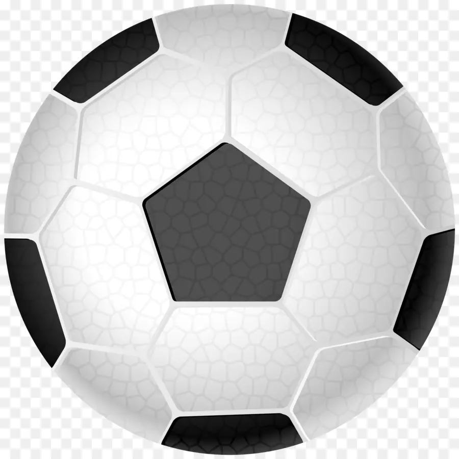 Ballon De Football，Noir Et Blanc PNG