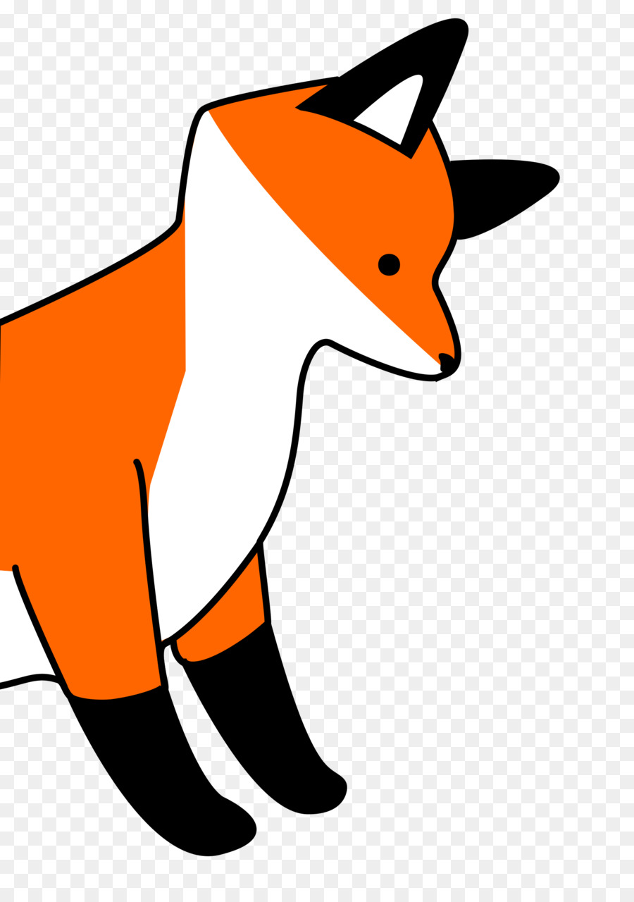 Renard Orange Et Blanc，Animal PNG