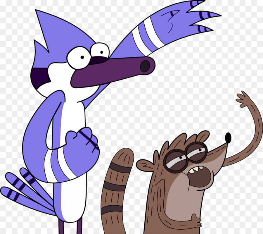 Regular Show Mordecai Et Rigby En 8bit Terre, Mardochée, Rigby PNG