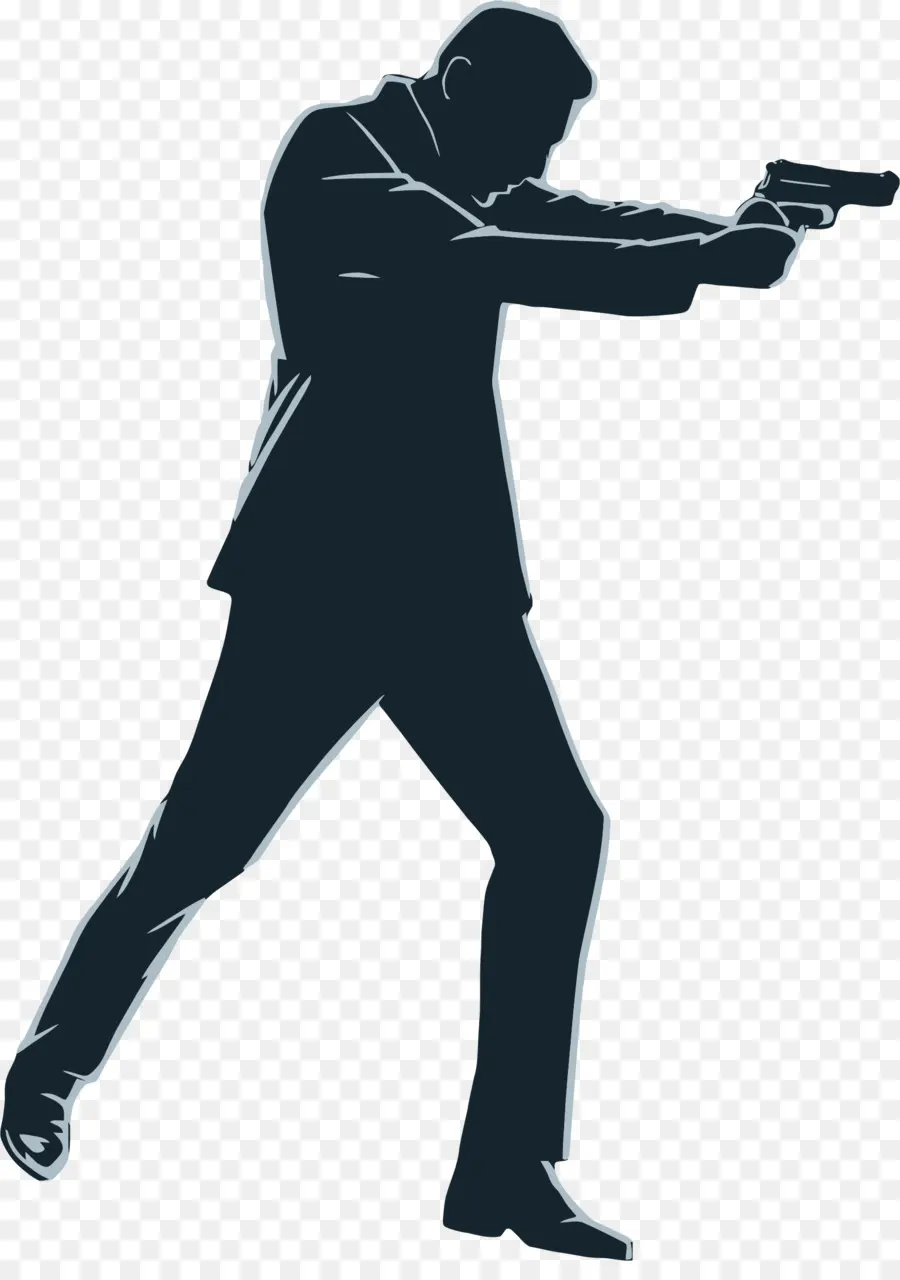 L Espionnage，Silhouette PNG