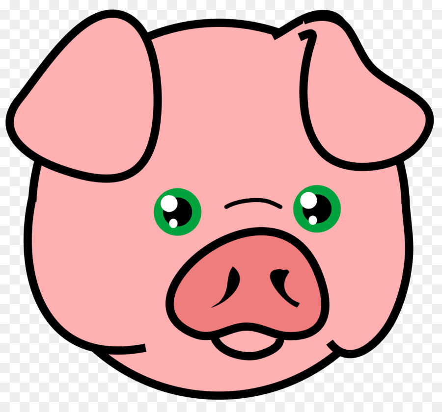 Visage De Cochon，Cochon PNG