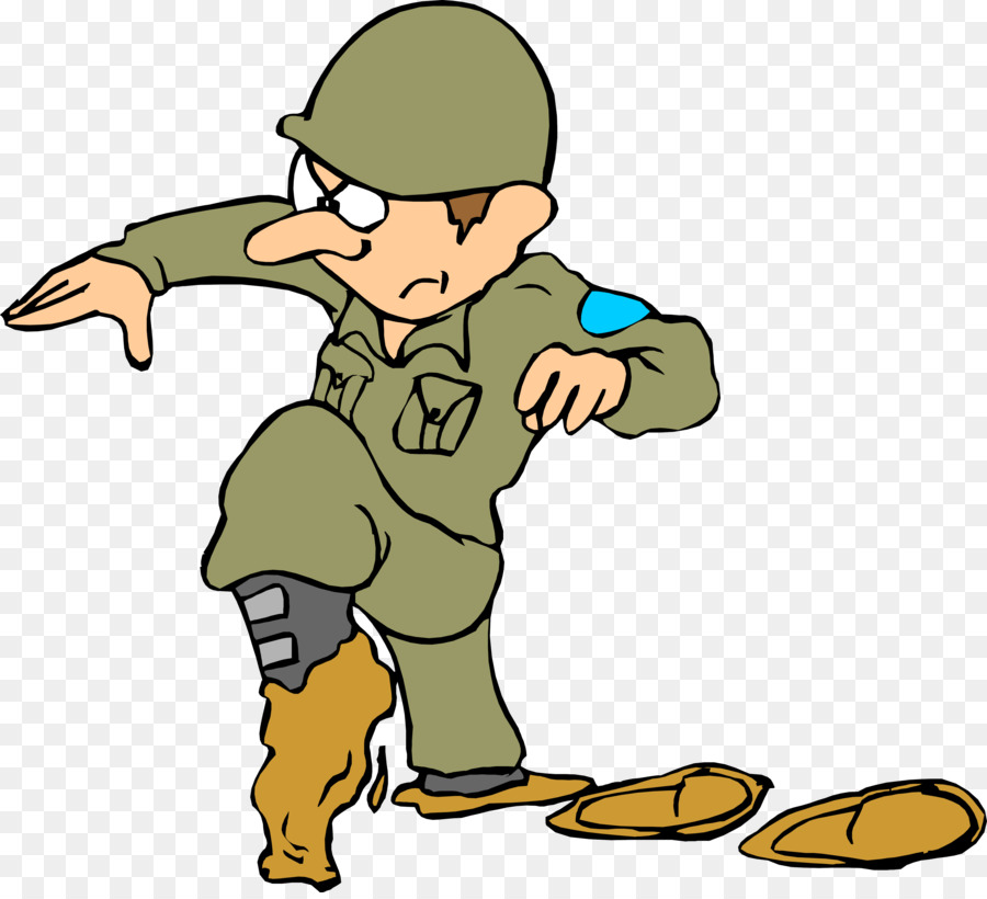 Soldat De Dessin Animé，Dessin Animé PNG