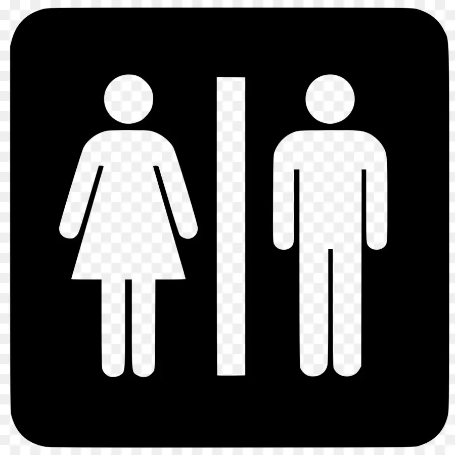 Signe Des Toilettes，Mâle PNG