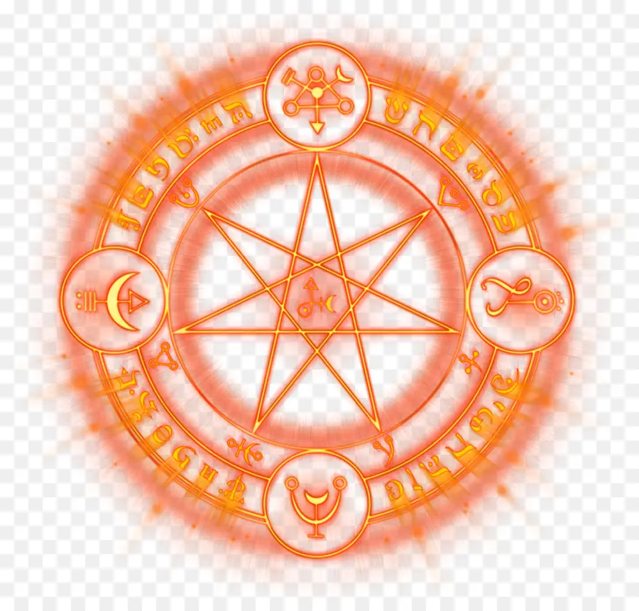 Cercle Magique，Pentacle PNG