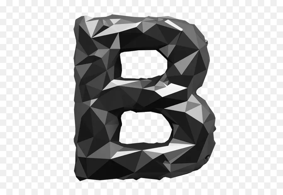 Lettre Noire B，Alphabet PNG