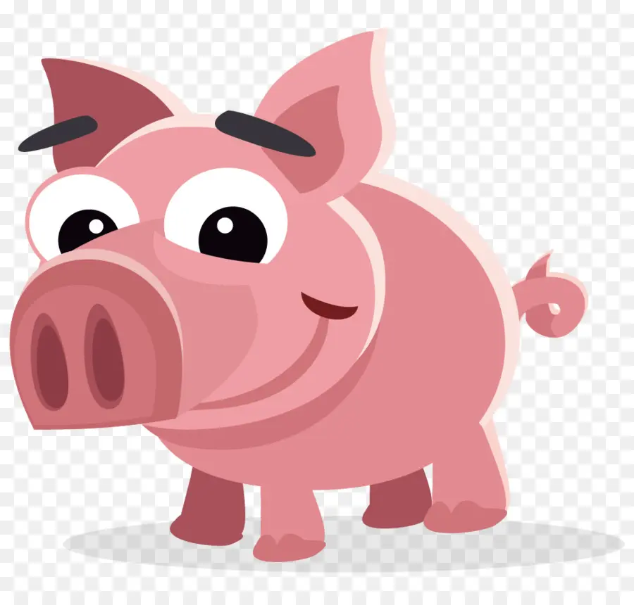 Cochon Rose，Mignon PNG