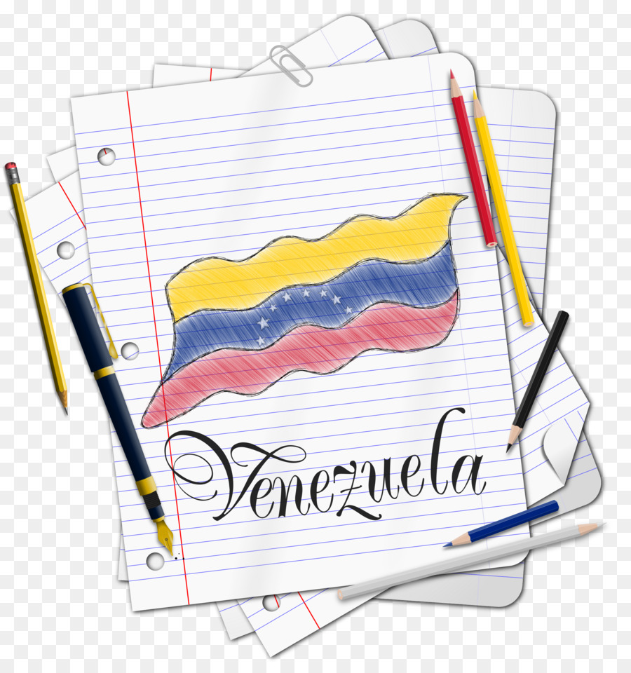 Drapeau Du Venezuela，Carnet De Notes PNG