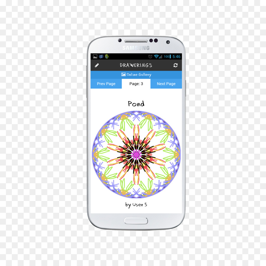 Kaléidoscope Mandala Dessins，Kaléidoscope Doodle Pad PNG